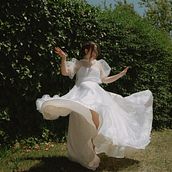 Novia-White Magic Dreamy Couture . % Estefania Blanco tarafından hazırlanan Tasarım, Moda Tasarımı, Ve Nakış projesi - 10.21.2022