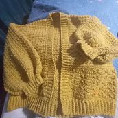 Mi proyecto del curso: Crochet: diseña y teje prendas de estilo romántico. Fashion Design, Fiber Arts, DIY, Crochet, and Textile Design project by Merici Gárate - 01.12.2023