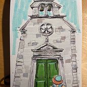 My project for course: Expressive Architectural Sketching with Colored Markers. Sketching, Drawing, Architectural Illustration, Sketchbook & Ink Illustration project by tlesteph - 01.11.2023