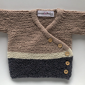 Mi proyecto del curso: Tejido de punto para prendas infantiles. Projekt z dziedziny Projektowanie mod,  Tkactwo, DIY, Dziewiarstwo Ręczne, Wzornictwo tekst i liów użytkownika doncellab - 05.01.2023