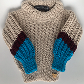 Mi proyecto del curso: Crochet: crea prendas con una sola aguja. Projekt z dziedziny Projektowanie mod,  Tkactwo, DIY, Sz, dełkowanie, Wzornictwo tekst i liów użytkownika doncellab - 21.12.2022