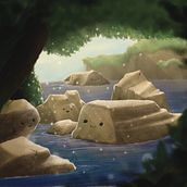 My project for course: Atmospheric Scenes in Procreate: Paint with Color and Light. Un progetto di Illustrazione tradizionale e Illustrazione digitale di suja118 - 11.01.2023