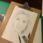 20 minuten Portraits. Un projet de Esquisse , Dessin, Dessin de portrait, Dessin artistique , et Carnet de croquis de Carol sutter - 01.01.2023