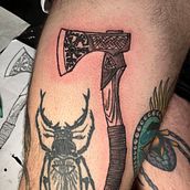 Mi proyecto del curso: Tatuaje para principiantes. Een project van  Tatoeageontwerp van Aura Bravo Solano - 10.05.2022