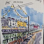 My project for course: Expressive Architectural Sketching with Colored Markers. Un progetto di Bozzetti, Disegno, Illustrazione architettonica, Sketchbook e Illustrazione con inchiostro di Ian Turner - 12.01.2023