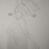 Mi proyecto del curso: Diseño de personajes femeninos para cómics. Un progetto di Character design, Fumetto e Disegno di Gabriel Escalante - 12.01.2023
