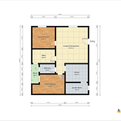 Mi proyecto del curso: Diseño de interiores de principio a fin. Een project van Interactief ontwerp, Interieurontwerp,  Interieur y Ruimtelijk ontwerp van Sebastián Ramón Ramos Báez - 12.01.2023