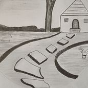 Mi proyecto del curso:  casa de campo. . Desenho a lápis, Desenho, Criatividade para crianças, e Sketchbook projeto de Benigno Alanis - 06.01.2023