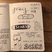 Scars . % Farren McIntosh Laptad tarafından hazırlanan Geleneksel illüstras, on, Eskiz defteri, Ve Kurgu Dışı Yazım projesi - 01.13.2023