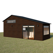Tiny House Ein Projekt aus dem Bereich Design, Architektur, Innenarchitektur, L, schaftsbau, Innenarchitektur, Tischlerei, Produktdesign, Kreativität, 3D, 3-D-Modellierung und 3-D-Design von Anabel Ranz Zahonero - 01.07.2022