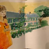 My project for course: Artistic Watercolor Sketching: Dare to Express Your Ideas. Traditional illustration, Sketching, Creativit, Drawing, Watercolor Painting, and Sketchbook project by tlwharton - 01.14.2023