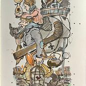 My project for course: Expressive Architectural Sketching with Colored Markers. Sketching, Drawing, Architectural Illustration, Sketchbook & Ink Illustration project by Victoria Wolfe - 01.14.2023