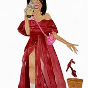 My project for course: Illustration and Character Development with Watercolor. Un proyecto de Ilustración tradicional, Diseño de personajes, Pintura y Pintura a la acuarela de Jacqui Smith - 13.01.2023