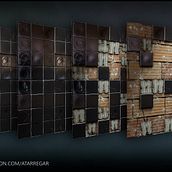 Baldosas Modernistas _Mi proyecto del curso: Introducción a la creación de texturas con Substance Designer. Un projet de 3D, Modélisation 3D , et Jeux vidéo de Alex Tárrega Ratón - 14.01.2023