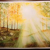 Il mio progetto del corso: Paesaggi incantevoli ad acquerello: dipingi con la luce. Un progetto di Pittura e Pittura ad acquerello di alecesarato46 - 14.01.2023