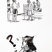 Mi proyecto del curso: Técnicas de entintado para cómic e ilustración. Traditional illustration, Fine Arts, Painting, Comic & Ink Illustration project by francisco antonio ruiz gonzalez - 01.14.2023