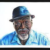 My project for course: Realistic Portrait with Coloured Pencils. Un projet de Illustration traditionnelle, Beaux Arts, Dessin au cra, on, Dessin, Dessin de portrait, Dessin réaliste, Dessin artistique, Dessin aux cra , et ons de couleur de Kina Joubert - 14.01.2023