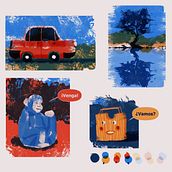 Mi proyecto del curso: Laboratorio creativo: ilustra personajes infantiles. Un progetto di Character design, Illustrazione digitale, Illustrazione infantile e Albo illustrato di 2vsketcher - 14.01.2023