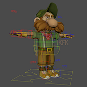 My project for course: Introduction to Rigging for Animation. Een project van Animatie, Rigging y 3D-animatie van Mauricio Gonzalez Soto - 20.01.2023