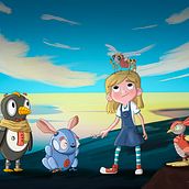 Robots animaloides. Projekt z dziedziny Trad, c, jna ilustracja, Projektowanie postaci, Ilustracja c, frowa, Ilustracje dla dzieci i Narracja użytkownika Lola Morales - 15.01.2023