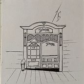 Building Scetch. Traditional illustration project by Roy Shepherdson - 12.23.2022