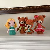 My project for course: Amigurumi: Create Crochet Finger Puppets. Crochet, Amigurumi, and Textile Design project by Anamaría Isaza de Villa - 01.15.2023