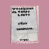 Vocazione al tempo lento. Editorial Design, Creativit, Embroider, Sewing, Bookbinding, and DIY project by mariel_snob - 01.15.2023