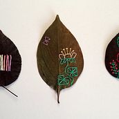 Extraordinary Embroidery: Explore Alternative Organic Materials. Un proyecto de Bordado y Diseño textil de le_benes - 15.01.2023