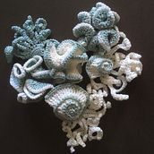 Mi proyecto del curso: Técnicas de crochet para tejer la vida marina. Un progetto di Design di accessori, Artigianato, Fiber Art, Uncinetto e Textile Design di Beatriz Bolívar - 15.01.2023