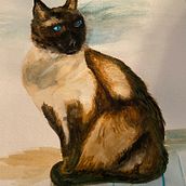 My project for course: Expressive Animal Portraits in Watercolor. Projekt z dziedziny Tradycyjna ilustracja, Malowanie akwarelą, Rysunek realistyczny i Ilustracja naturalistyczna użytkownika ennisclan - 15.01.2023