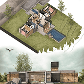 Mi proyecto del curso: Ilustración digital de proyectos arquitectónicos. Architecture, L, scape Architecture, Digital Illustration, Digital Architecture, and Architectural Illustration project by Jorge Dumas - 01.14.2023