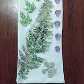 Mi proyecto del curso: Impresión botánica en textil y papel. Un proyecto de Artesanía, Diseño de moda, DIY, Teñido Textil, Estampación textil y Diseño textil de diegostalin2001 - 16.01.2023