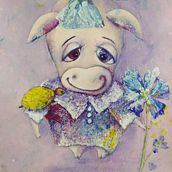 My magic creatures  . % Natalia Vinogradova tarafından hazırlanan Geleneksel illüstras, on, Tablo, Yaratıcılık, Portfö, Geliştirme, Akrilik Bo, ama, Şekil Çizimi, Dekoratif Bo, ama, Ve Resimli kitap projesi - 01.16.2023