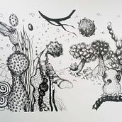Lithography. Fine Arts, Printing, and Traditional illustration project by Karina Mosegård - 01.16.2023