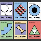 Festival Gau irekia. Br, ing, Identit, and Graphic Design project by Haizea Dobaran Montes - 01.16.2023