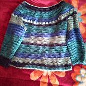 Mi proyecto del curso: Crochet: diseña prendas y patrones con tejido circular. Een project van Ontwerp van accessoires,  Modeontwerp, Textiel, DIY y Haken van Lucia Salas - 19.08.2022