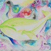 Mi proyecto del curso: Técnicas modernas de acuarela. Traditional illustration, Fine Arts, Painting, and Watercolor Painting project by Magali Delgadillo - 01.16.2023