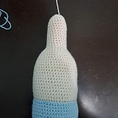 Mi proyecto del curso: Elaboración de muñecas amigurumi románticas . % Johanna Araya Guillén tarafından hazırlanan Sanat ve El Sanatları, O, uncak Tasarımı, El, af Sanatları, Tığ işi, Amigurumi, Ve Tekstil Tasarımı projesi - 02.28.2023