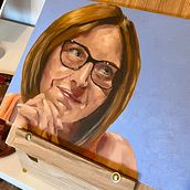 My project for course: Portrait Painting with Oil: Explore Light and Shade. Fine Arts, Painting, and Oil Painting project by jayples - 01.14.2023