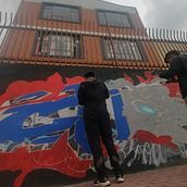 Mi proyecto del curso: Urban art: Rhino in a local school. Un proyecto de Ilustración tradicional, Arte urbano e Ilustración digital de Daniel Ortiz - 17.01.2023