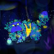 Ukrainian Folklore cats. Een project van Traditionele illustratie y Ontwerp van personages van Olena Kurylko - 12.10.2022