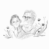 Mi proyecto del curso: Técnicas de dibujo tradicional con Procreate. Traditional illustration, Drawing, Digital Illustration, Portrait Drawing, and Digital Drawing project by Nerina Vallejo Verdi - 01.10.2023