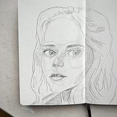 Mon projet du cours : Carnet de portraits : explorez le visage humain . % morganejaja tarafından hazırlanan Eskiz çizimi, Çizim, Portre Çizimi, Sanatsal Çizim, Ve Eskiz defteri projesi - 01.17.2023