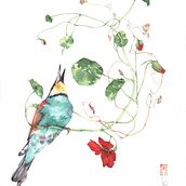 ZENTRUM Series. Un proyecto de Bellas Artes, Pintura, Pintura a la acuarela, Ilustración botánica e Ilustración naturalista				 de Silvia Molinari - 17.01.2023