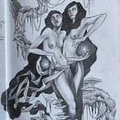 My project for course: Drawing From Imagination with Graphite and Charcoal . Traditional illustration, Fine Arts, Pencil Drawing, Drawing, Artistic Drawing, and Figure Drawing project by shannaxvx - 01.17.2023
