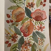 Flower sketching. Un progetto di Illustrazione tradizionale di Maija - 17.01.2023