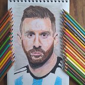 Mi proyecto del curso: Retrato realista con lápices de colores. Traditional illustration, Fine Arts, Pencil Drawing, Drawing, Portrait Drawing, Realistic Drawing, Artistic Drawing, and Colored Pencil Drawing project by Rodrigo de Mingo - 01.17.2023