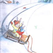 Mon projet du cours : Personnages animaux à l’aquarelle pour livres jeunesse. Traditional illustration, Fine Arts, Painting, Drawing, Watercolor Painting, Children's Illustration, and Narrative project by Ambre Martel - 01.17.2023