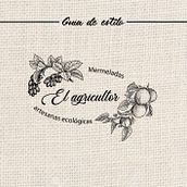 Guía de estilo/Identidad de marca de mermeladas El Agricultor Ein Projekt aus dem Bereich Design, Br, ing und Identität, Grafikdesign, Verpackung, Marketing, Produktdesign, Vektorillustration, Logodesign, Produktfotografie, Digitales Marketing, Gastronomiefotografie, Digitales Design, Werbefotografie, Fotomontage und Farbenlehre von Elena Fenech - 18.01.2023