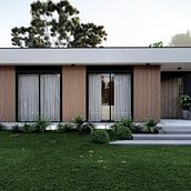 Diseño de vivienda unifamiliar. Un proyecto de Diseño, 3D y Arquitectura de Sofi Quasten - 18.01.2023